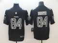 Men’s Las Vegas Raiders Antonio Brown #84 Black Authentic Jersey