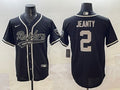 Men’s Las Vegas Raiders Ashton Jeanty #2 Black Jersey