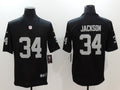 Men’s Las Vegas Raiders Bo Jackson #34 Black Jersey