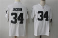 Men’s Las Vegas Raiders Bo Jackson #34 White Jersey