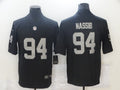 Men’s Las Vegas Raiders Carl Nassib #94 Black Jersey
