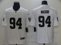 Men’s Las Vegas Raiders Carl Nassib #94 White Jersey