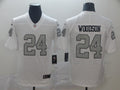Men’s Las Vegas Raiders Charles Woodson #24 White Jersey