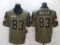 Men’s Las Vegas Raiders Darren Waller #83 Brown Jersey