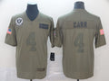 Men’s Las Vegas Raiders Derek Carr #4 Brown Jersey