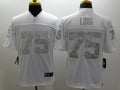 Men’s Las Vegas Raiders Howie Long #75 White Jersey