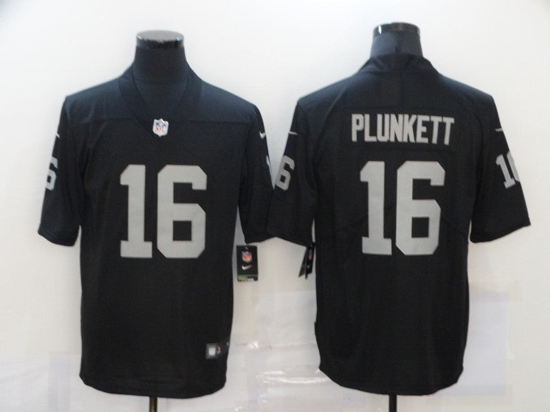 Men’s Las Vegas Raiders Jim Plunkett #16 Black Jersey