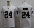 Men’s Las Vegas Raiders Jonathan Abram #24 White Jersey
