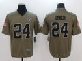 Men’s Las Vegas Raiders Marshawn Lynch #24 Brown Jersey