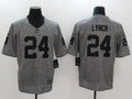 Men’s Las Vegas Raiders Marshawn Lynch #24 Gray Jersey