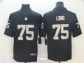 Men’s  Las Vegas Raiders Retired Player #75 Howie Long Nike Black Football Game Jersey