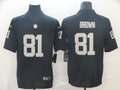Men’s Las Vegas Raiders Tim Brown #81 Black Jersey