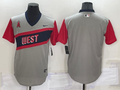 Men’s Los Angeles Angels Gray Blank Jersey