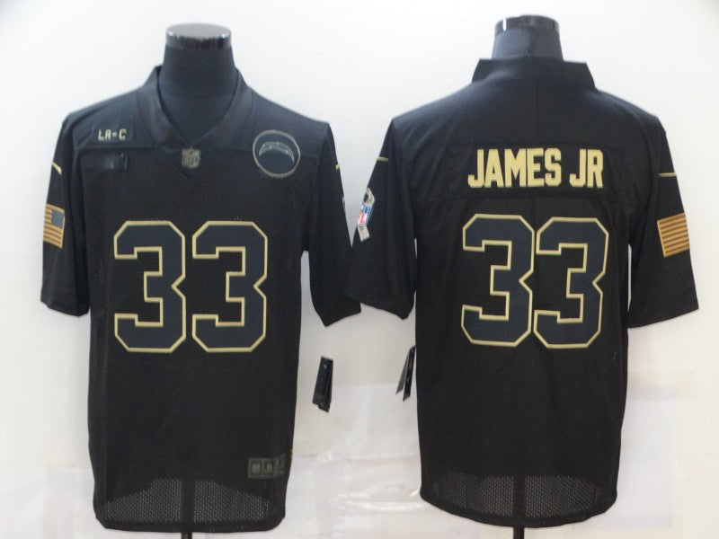 Men’s Los Angeles Chargers Derwin James #33 Black Jersey