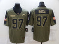 Men’s Los Angeles Chargers Joey Bosa #97 Brown Jersey