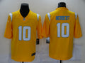 Men’s Los Angeles Chargers Justin Herbert #10 Yellow Inverted Legend Jersey