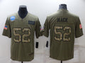 Men’s Los Angeles Chargers Khalil Mack #52 Brown Jersey
