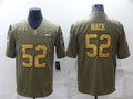 Men’s Los Angeles Chargers Khalil Mack #52 Brown Team Jersey