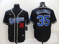 Men’s Los Angeles Dodgers Cody Bellinger #35 Black Jersey