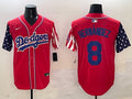 Men’s Los Angeles Dodgers Enrique Hernandez #8 Red Jersey