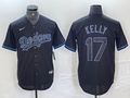 Men’s Los Angeles Dodgers Joe Kelly #17 Black Jersey