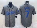 Men’s Los Angeles Dodgers Julio Urias Gray Jersey