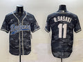 Men’s Los Angeles Dodgers Roki Sasaki #11 Grey Camouflage Jersey