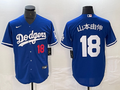 Men’s Los Angeles Dodgers Yoshinobu Yamamoto #18 Royal Jersey