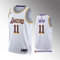 Mens Los Angeles Lakers #11 Jaxson Hayes White Association Edition Jersey