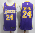 Men’s Los Angeles Lakers #24 Kobe Bryant Nike Purple Statement Edition Swingman Jersey