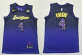 Men’s Los Angeles Lakers #4 Dalton Knecht 2024-25 Purple City Edition Jersey