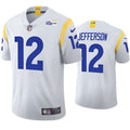 Mens Los Angeles Rams #12 Van Jefferson Nike Whie Away Vapor Untouchable Limited Jersey