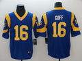 Men’s Los Angeles Rams #16 Jared Goff Nike Royal Limited Jersey