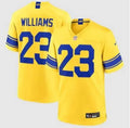 Mens Los Angeles Rams #23 Kyren Williams 2026 Nike Gold Classic Sol Vapor F.U.S.E. Limited Jersey