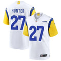 Mens Los Angeles Rams #27 Jarquez Hunter Nike White Alternate Vapor F.U.S.E. Limited Jersey
