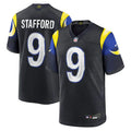 Mens Los Angeles Rams #9 Matthew Stafford Midnight Blue 2025 Rivalries Collection Limited Jersey