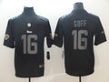 Men’s Los Angeles Rams Jared Goff #16 Black Jersey