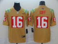 Men’s Los Angeles Rams Jared Goff #16 Yellow City Edition Jersey