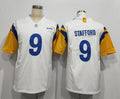 Men’s Los Angeles Rams Matthew Stafford #9 White Legend Jersey