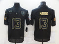 Men’s Miami Dolphins #13 Dan Marino Black Jersey