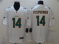 Mens Miami Dolphins #14 Ryan Fitzpatrick Nike White Vapor Untouchable Jersey