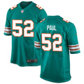 Mens Miami Dolphins #52 Patrick Paul Nike Aqua Alternate F.U.S.E. Vapor Limited Jersey