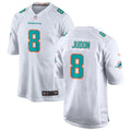 Mens Miami Dolphins #8 Matthew Judon Nike Home White F.U.S.E. Vapor Limited Jersey