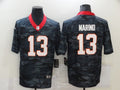 Men’s Miami Dolphins Dan Marino #13 Gray Camouflage Jersey