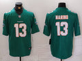 Men’s Miami Dolphins Dan Marino #13 Green Jersey