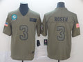 Men’s Miami Dolphins Josh Rosen #3 Brown Jersey