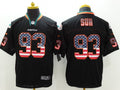 Men’s Miami Dolphins Ndamukong Suh #93 Black Jersey