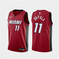 Mens Miami Heat #11 KZ Okpala Jordan Red Statement Edition Swingman Jersey