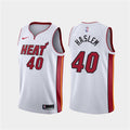 Mens Miami Heat #40 Udonis Haslem Diamond Nike White Association Edition Swingman Jersey