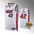 Mens Miami Heat #42 Kevin Love Nike White Association Edition Swingman Jersey
